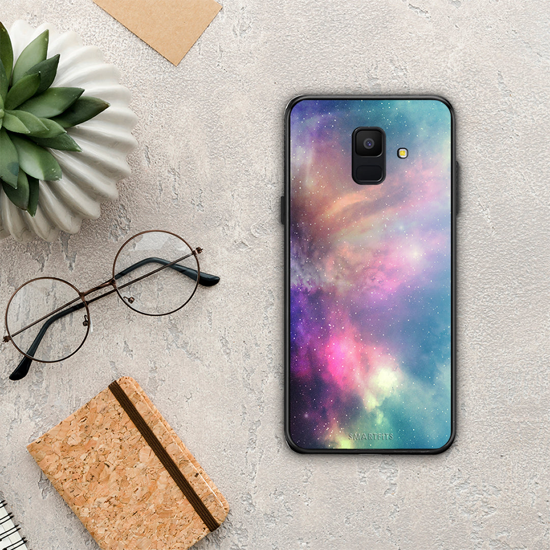 Galactic Rainbow - Samsung Galaxy A6 2018 case