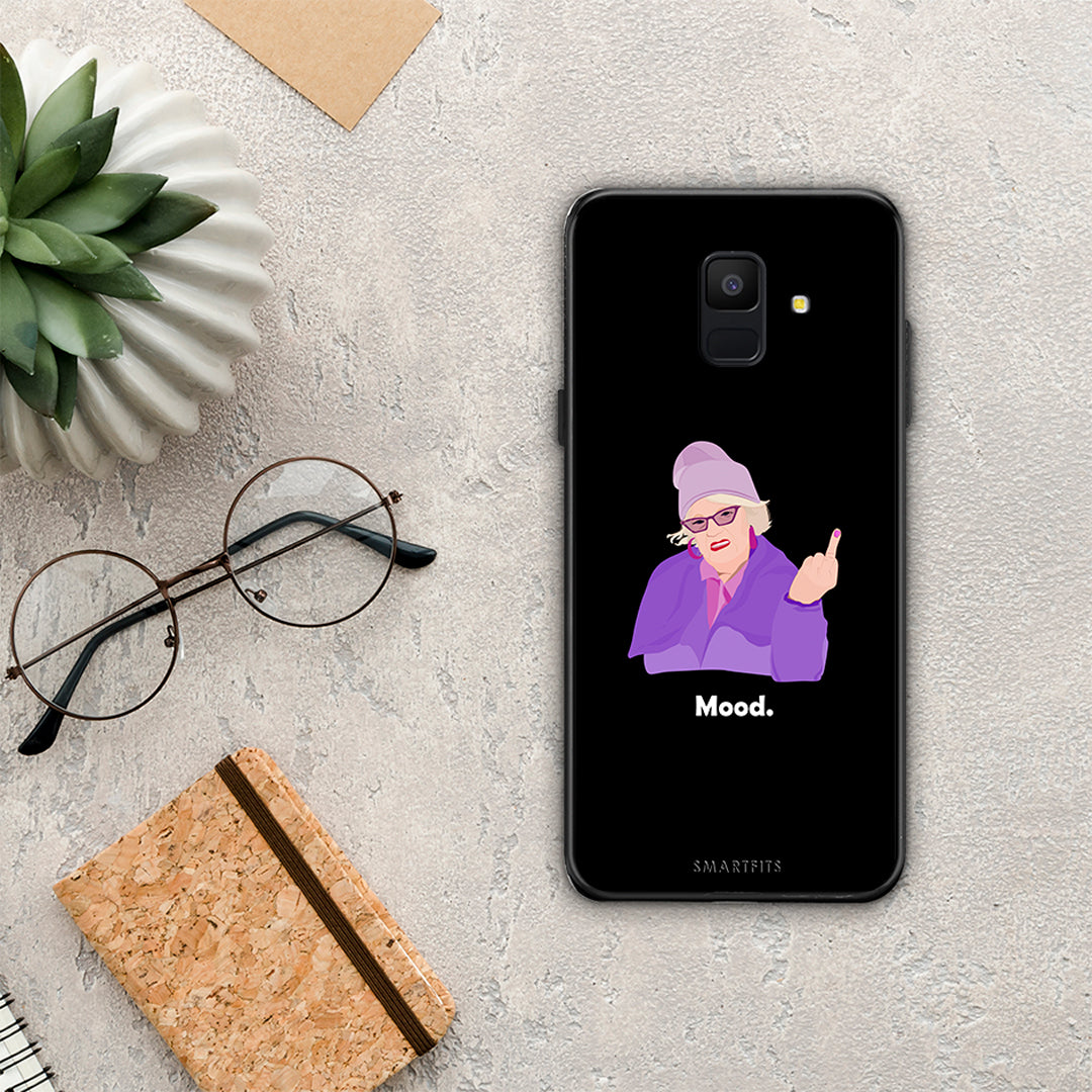 Grandma Mood Black - Samsung Galaxy A6 2018 case
