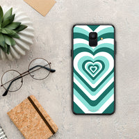 Thumbnail for Green Hearts - Samsung Galaxy A6 2018 case