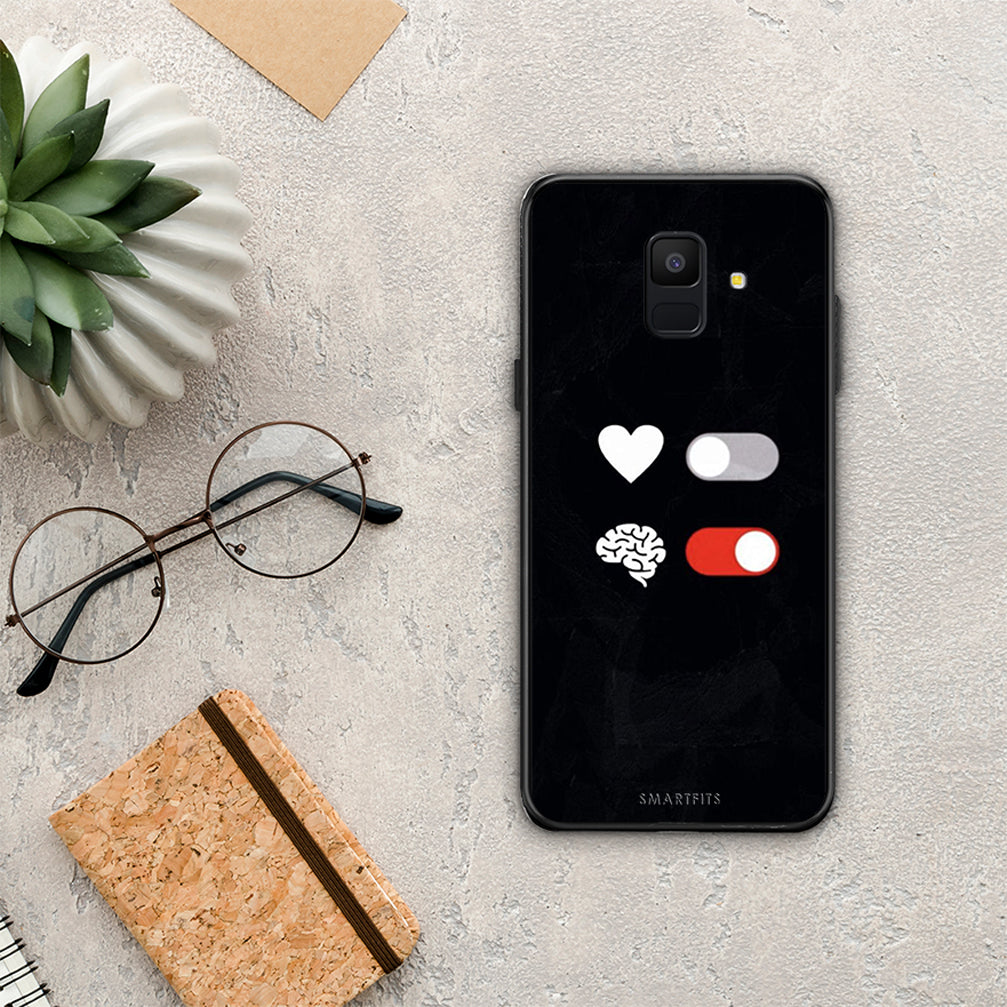 Heart Vs Brain - Samsung Galaxy A6 2018 θήκη