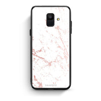 Thumbnail for 116 - samsung galaxy A6  Pink Splash Marble case, cover, bumper