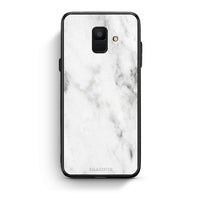 Thumbnail for 2 - samsung galaxy A6  White marble case, cover, bumper