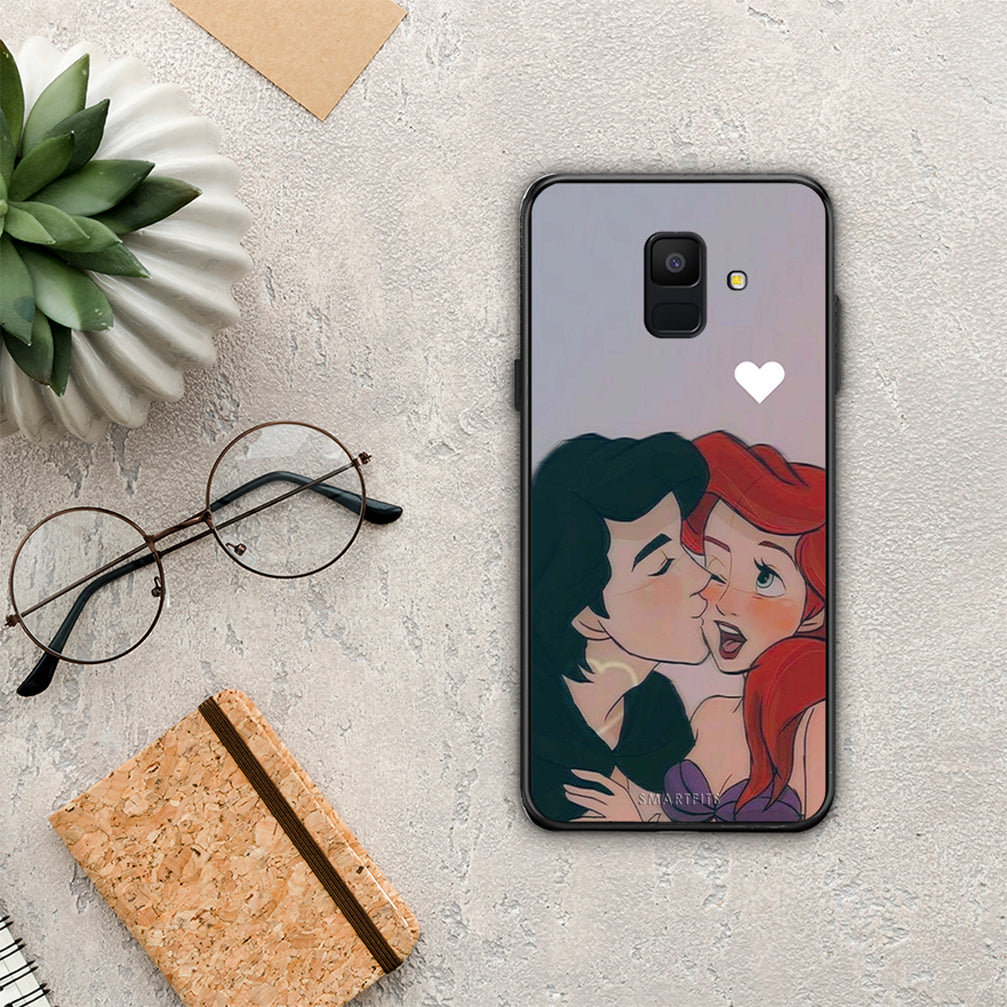 Mermaid Couple - Samsung Galaxy A6 2018 case