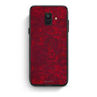Thumbnail for samsung A6 Paisley Cashmere θήκη από τη Smartfits με σχέδιο στο πίσω μέρος και μαύρο περίβλημα | Smartphone case with colorful back and black bezels by Smartfits