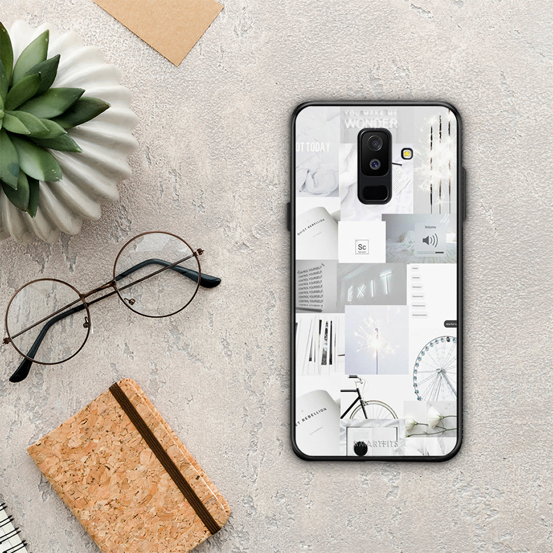 Collage Make Me Wonder - Samsung Galaxy A6+ 2018 case