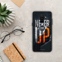 Thumbnail for Never Give Up - Samsung Galaxy A6+ 2018 θήκη