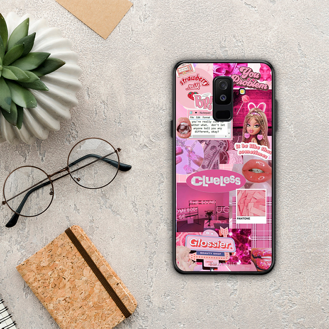 Pink Love - Samsung Galaxy A6+ 2018 case
