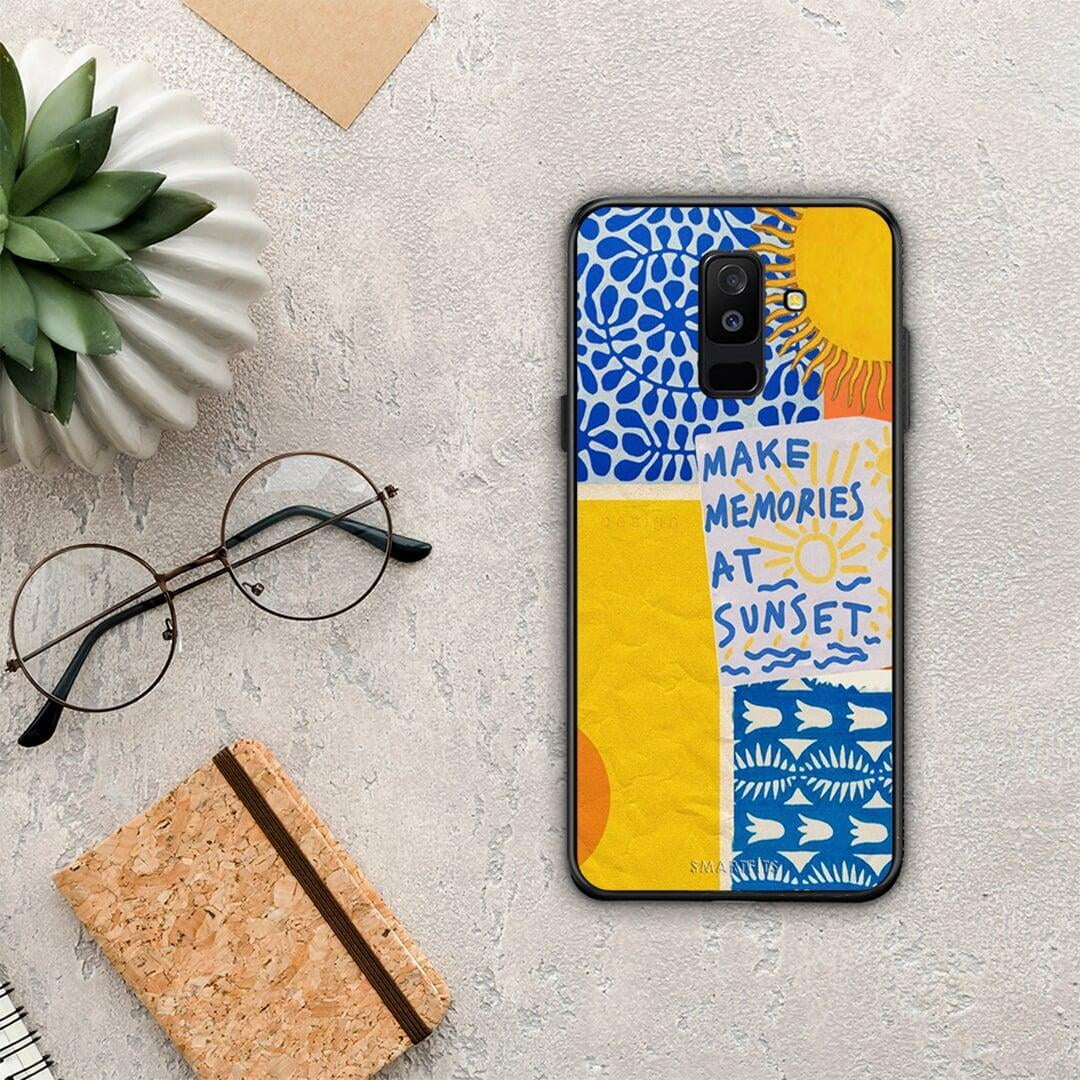 Sunset Memories - Samsung Galaxy A6+ 2018 case