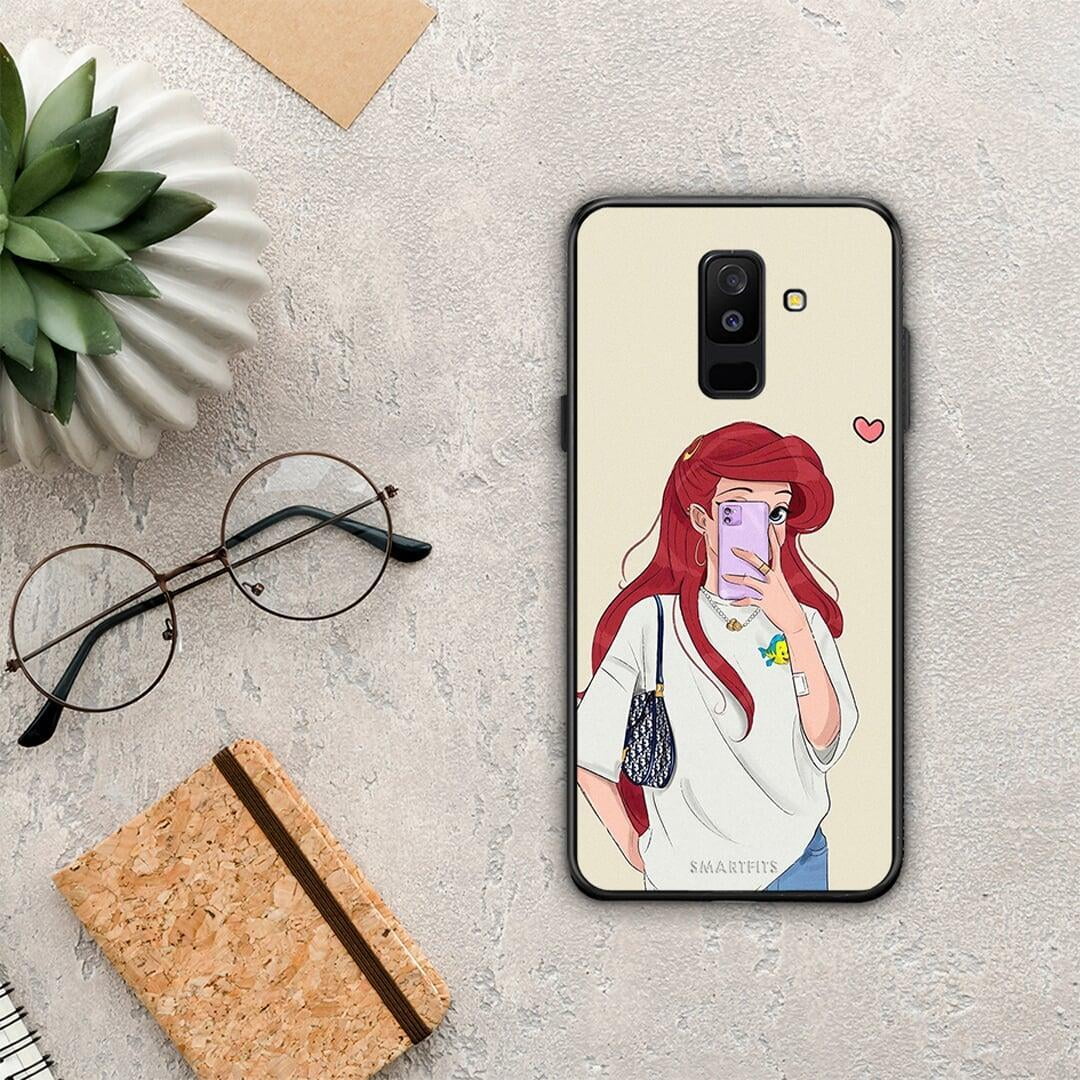 Walking Mermaid - Samsung Galaxy A6+ 2018 case