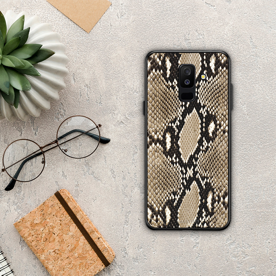 Animal Fashion Snake - Samsung Galaxy A6+ 2018 case