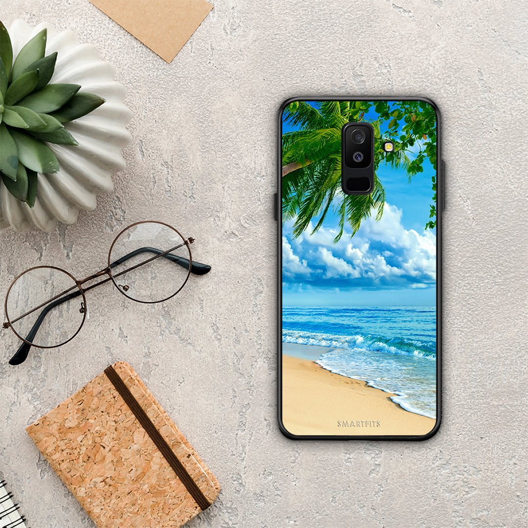 Beautiful Beach - Samsung Galaxy A6+ 2018 case