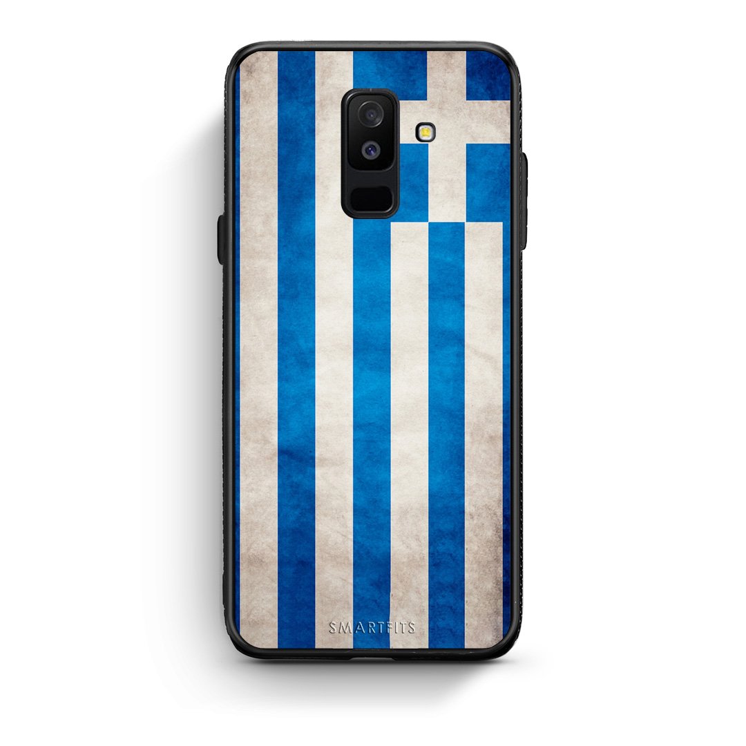 4 - samsung A6 Plus Greece Flag case, cover, bumper