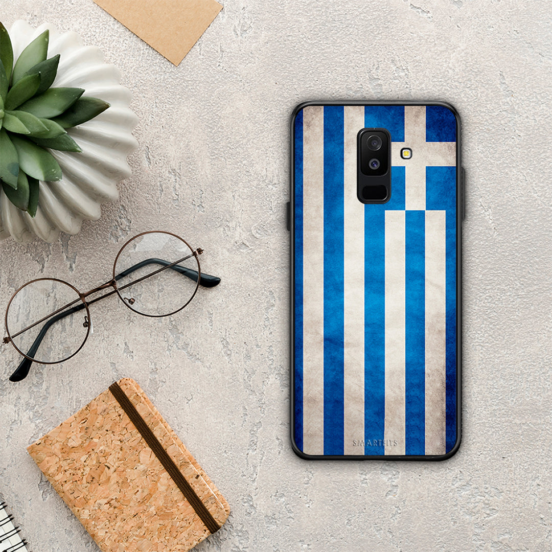 Flag Greek - Samsung Galaxy A6+ 2018 case