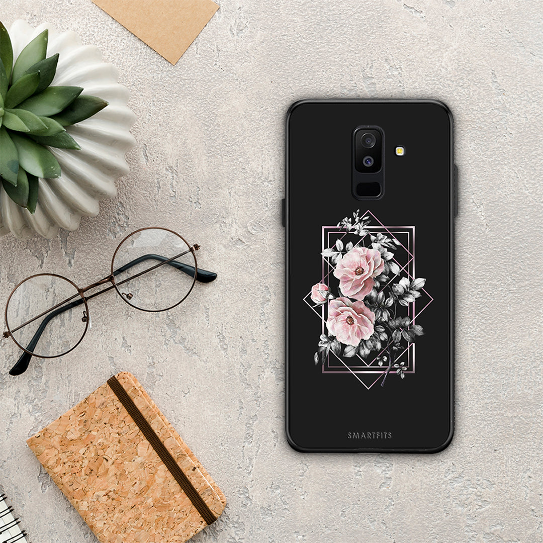 Flower Frame - Samsung Galaxy A6+ 2018 case