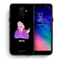 Thumbnail for Θήκη Samsung A6+ 2018 Grandma Mood Black από τη Smartfits με σχέδιο στο πίσω μέρος και μαύρο περίβλημα | Samsung A6+ 2018 Grandma Mood Black case with colorful back and black bezels