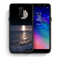 Thumbnail for Θήκη Samsung A6+ 2018 Moon Landscape από τη Smartfits με σχέδιο στο πίσω μέρος και μαύρο περίβλημα | Samsung A6+ 2018 Moon Landscape case with colorful back and black bezels