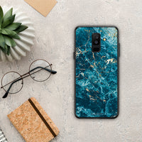 Thumbnail for Marble Blue - Samsung Galaxy A6+ 2018 case