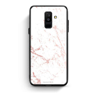 Thumbnail for 116 - samsung galaxy A6 Plus  Pink Splash Marble case, cover, bumper