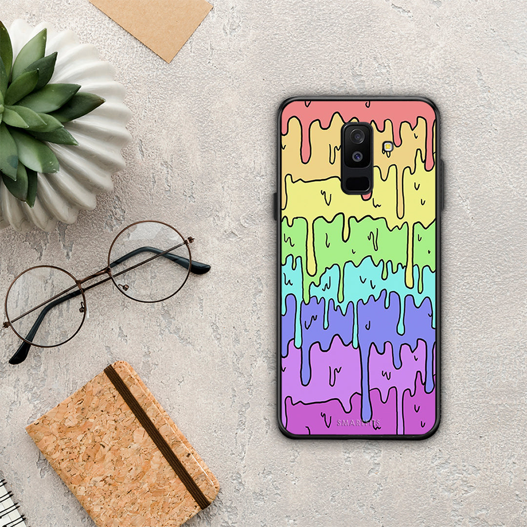 Melting Rainbow - Samsung Galaxy A6+ 2018 case