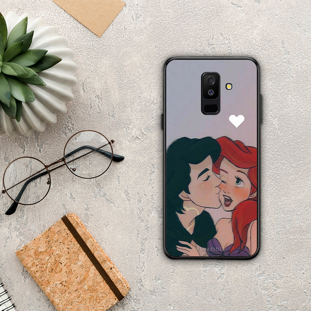 Mermaid Couple - Samsung Galaxy A6+ 2018 case