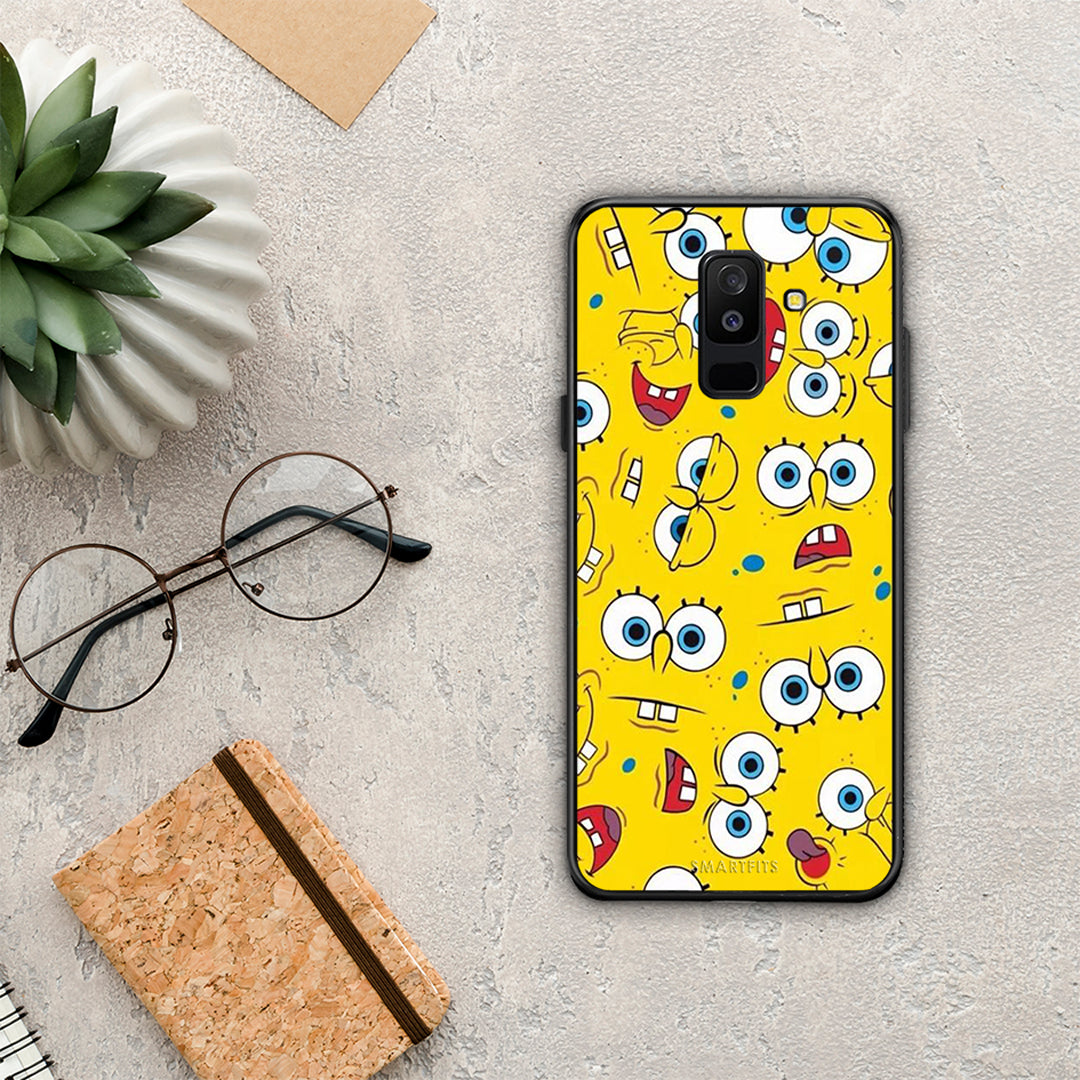 Popart Sponge - Samsung Galaxy A6+ 2018 case