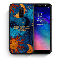 Thumbnail for Θήκη Samsung A6+ 2018 Screaming Sky από τη Smartfits με σχέδιο στο πίσω μέρος και μαύρο περίβλημα | Samsung A6+ 2018 Screaming Sky case with colorful back and black bezels