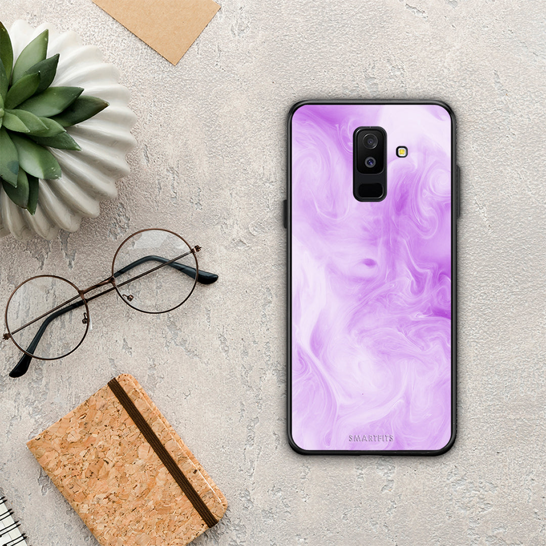 Watercolor Lavender - Samsung Galaxy A6+ 2018 case