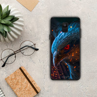 Thumbnail for PopArt Eagle - Samsung Galaxy A6 2018 case