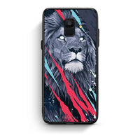 Thumbnail for 4 - samsung A6 Lion Designer PopArt case, cover, bumper