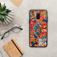 Thumbnail for PopArt OMG - Samsung Galaxy A6 2018 Case