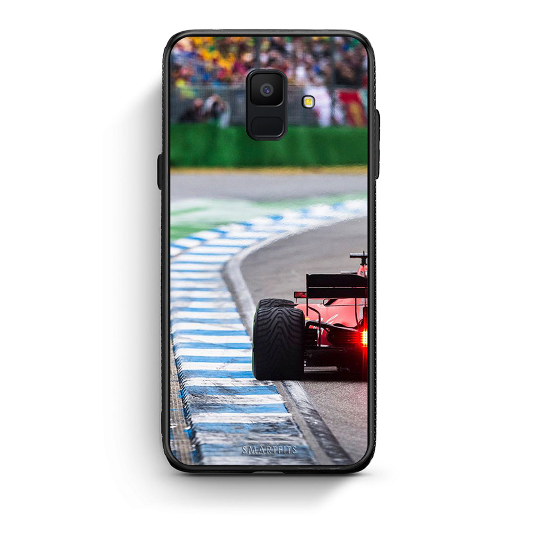 samsung A6 Racing Vibes θήκη από τη Smartfits με σχέδιο στο πίσω μέρος και μαύρο περίβλημα | Smartphone case with colorful back and black bezels by Smartfits
