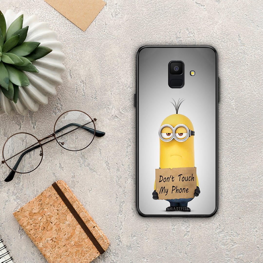 Text Minion - Samsung Galaxy A6 2018 case