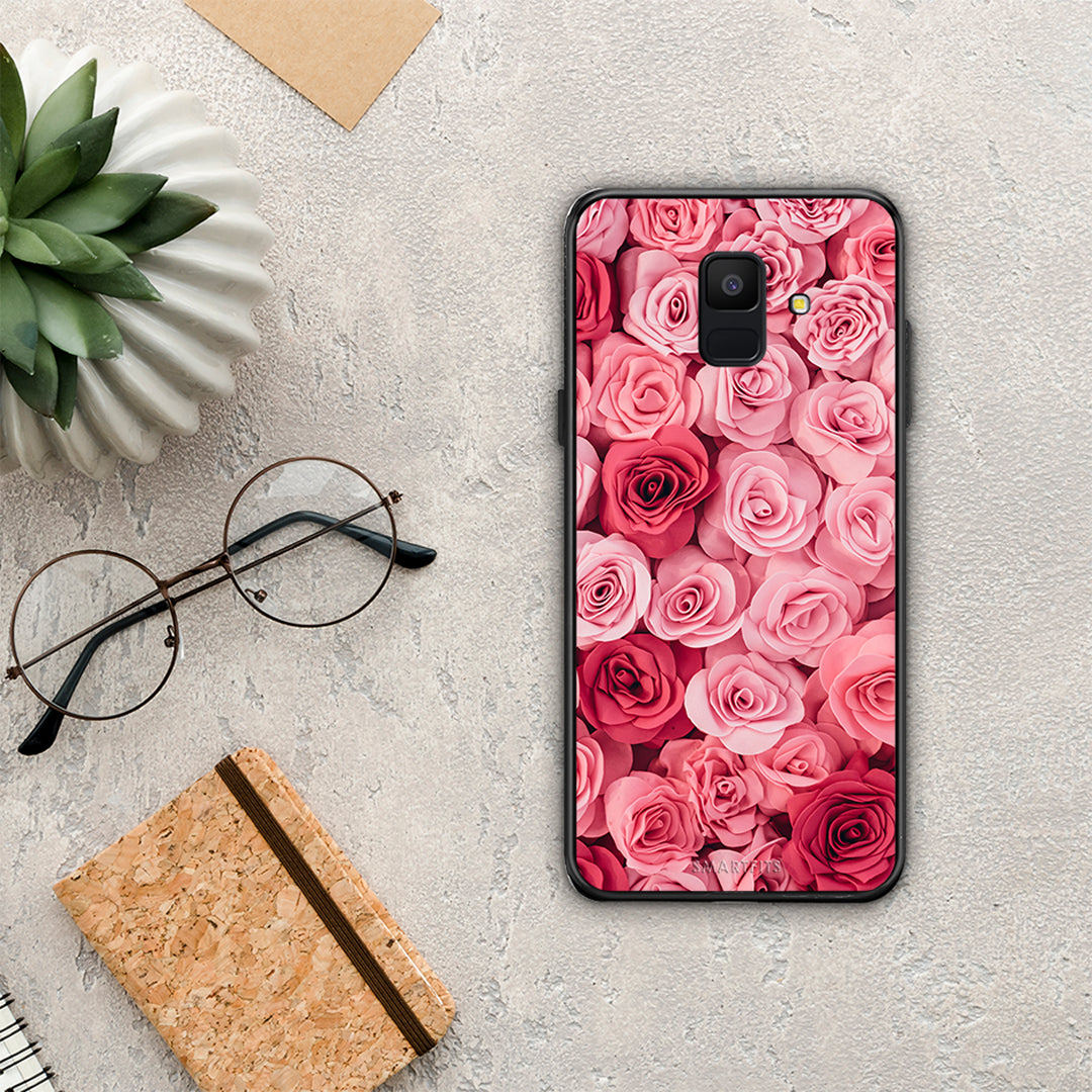 Valentine RoseGarden - Samsung Galaxy A6 2018 case