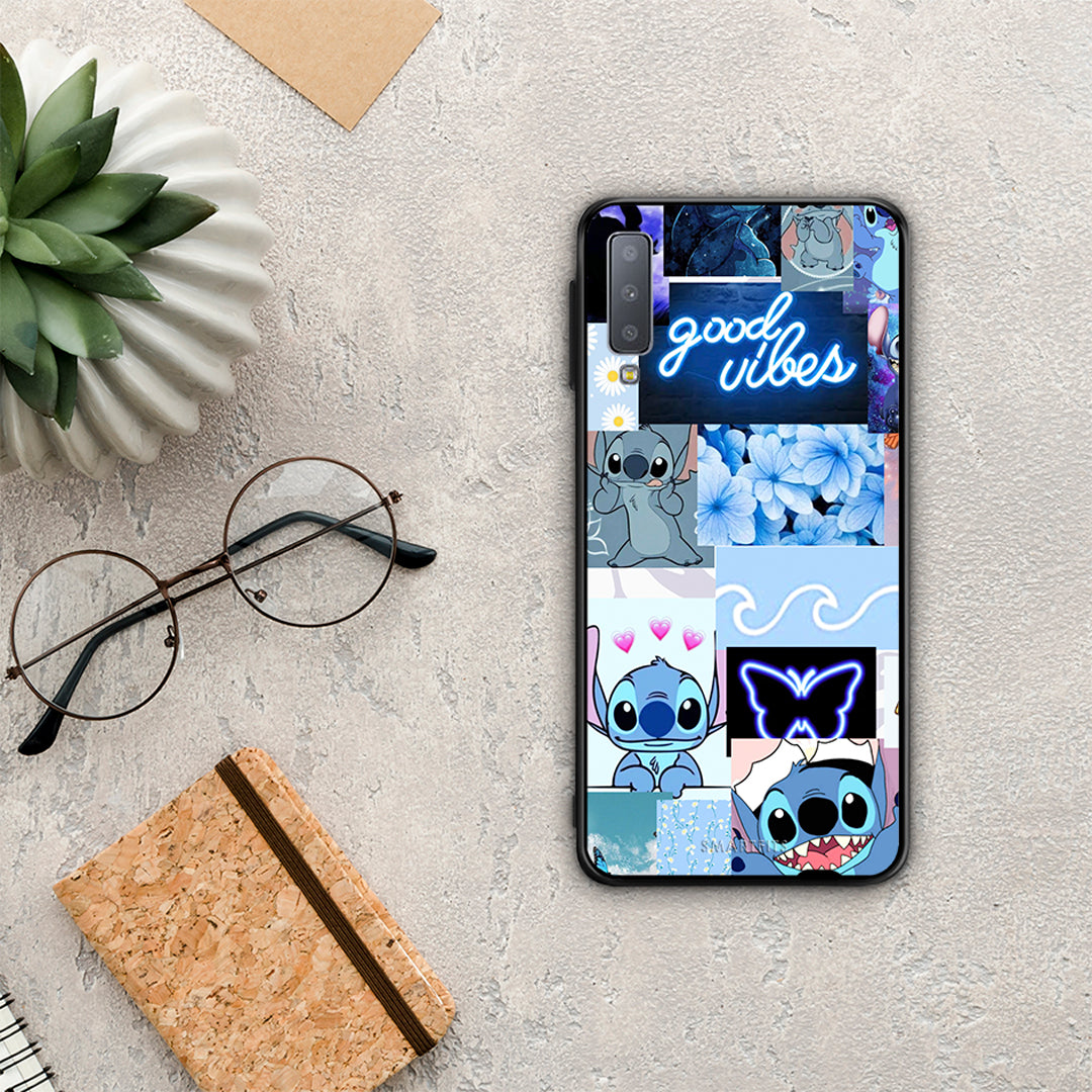 Collage Good Vibes - Samsung Galaxy A7 2018 case