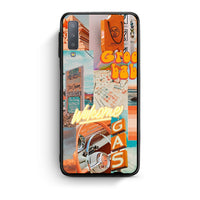 Thumbnail for samsung A7 Groovy Babe Θήκη Αγίου Βαλεντίνου από τη Smartfits με σχέδιο στο πίσω μέρος και μαύρο περίβλημα | Smartphone case with colorful back and black bezels by Smartfits