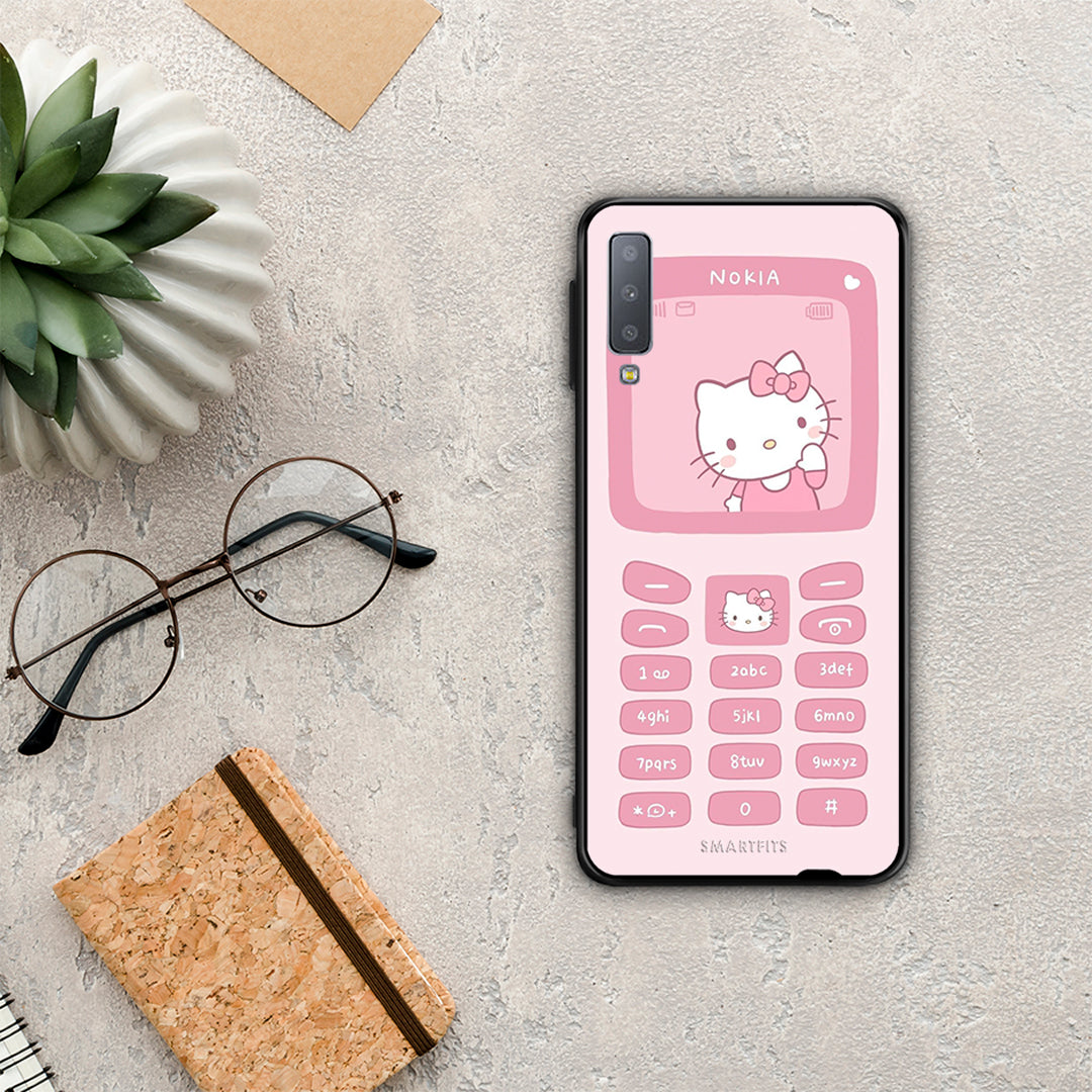 Hello Kitten - Samsung Galaxy A7 2018 case