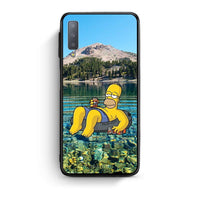 Thumbnail for samsung A7 Summer Happiness Θήκη από τη Smartfits με σχέδιο στο πίσω μέρος και μαύρο περίβλημα | Smartphone case with colorful back and black bezels by Smartfits