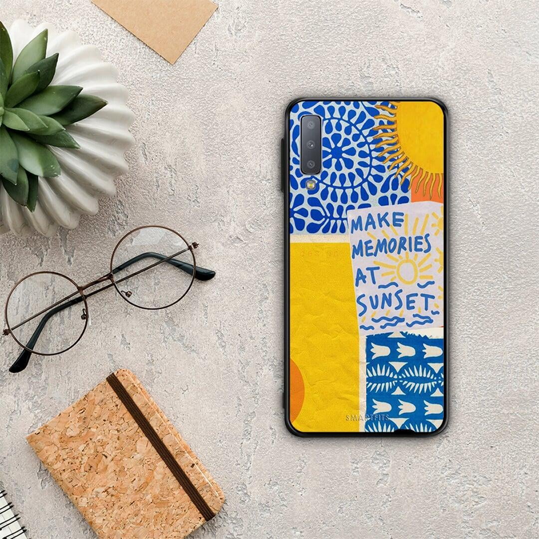 Sunset Memories - Samsung Galaxy A7 2018 case