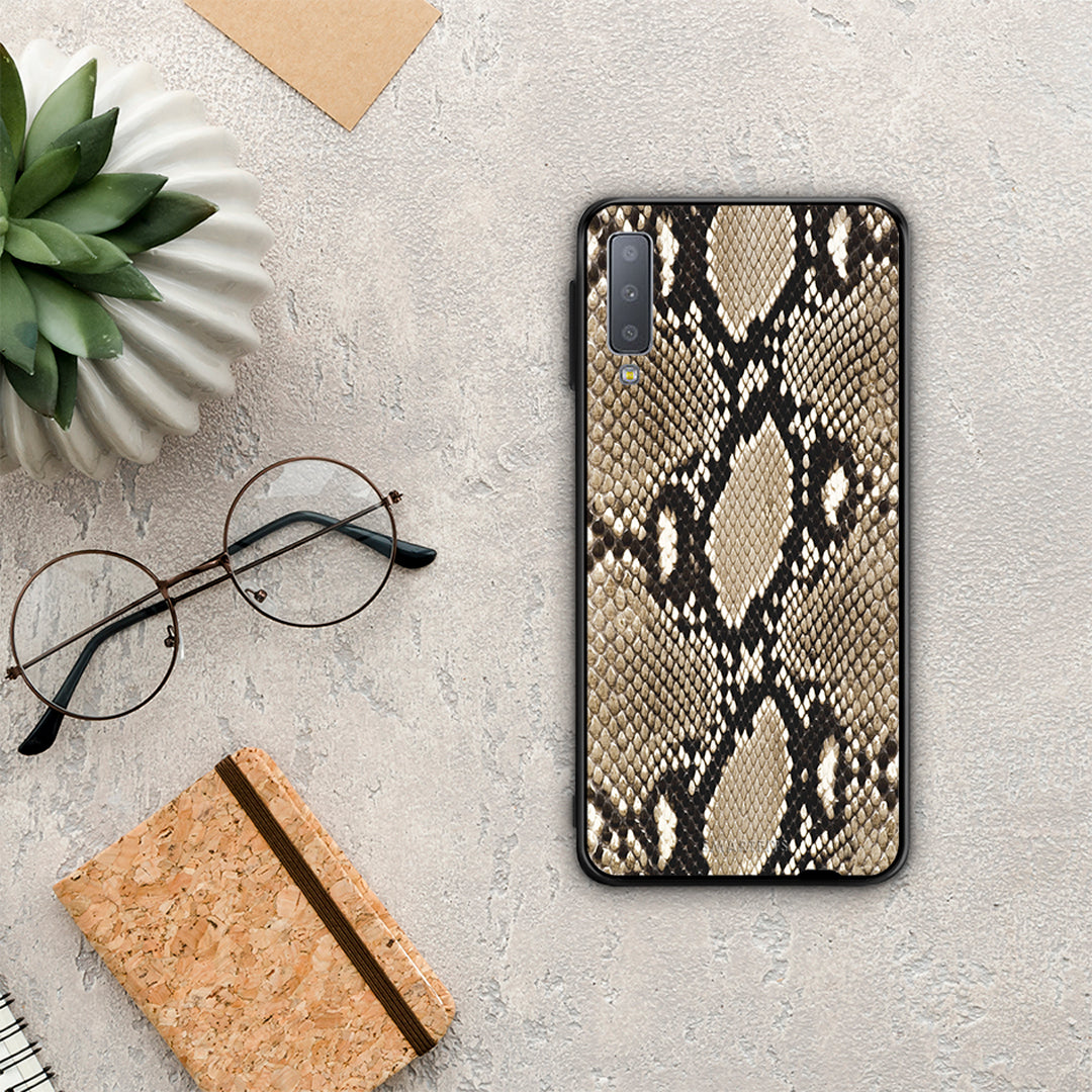 Animal Fashion Snake - Samsung Galaxy A7 2018 case