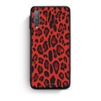 Thumbnail for 4 - samsung galaxy A7 Red Leopard Animal case, cover, bumper