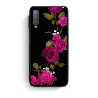 Thumbnail for 4 - samsung A7 Red Roses Flower case, cover, bumper