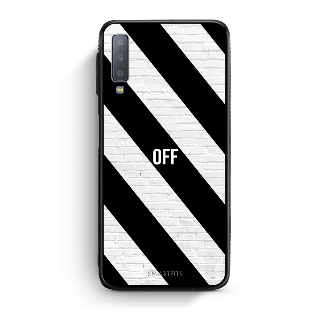samsung A7 Get Off θήκη από τη Smartfits με σχέδιο στο πίσω μέρος και μαύρο περίβλημα | Smartphone case with colorful back and black bezels by Smartfits