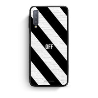 Thumbnail for samsung A7 Get Off θήκη από τη Smartfits με σχέδιο στο πίσω μέρος και μαύρο περίβλημα | Smartphone case with colorful back and black bezels by Smartfits