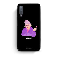 Thumbnail for samsung A7 Grandma Mood Black θήκη από τη Smartfits με σχέδιο στο πίσω μέρος και μαύρο περίβλημα | Smartphone case with colorful back and black bezels by Smartfits