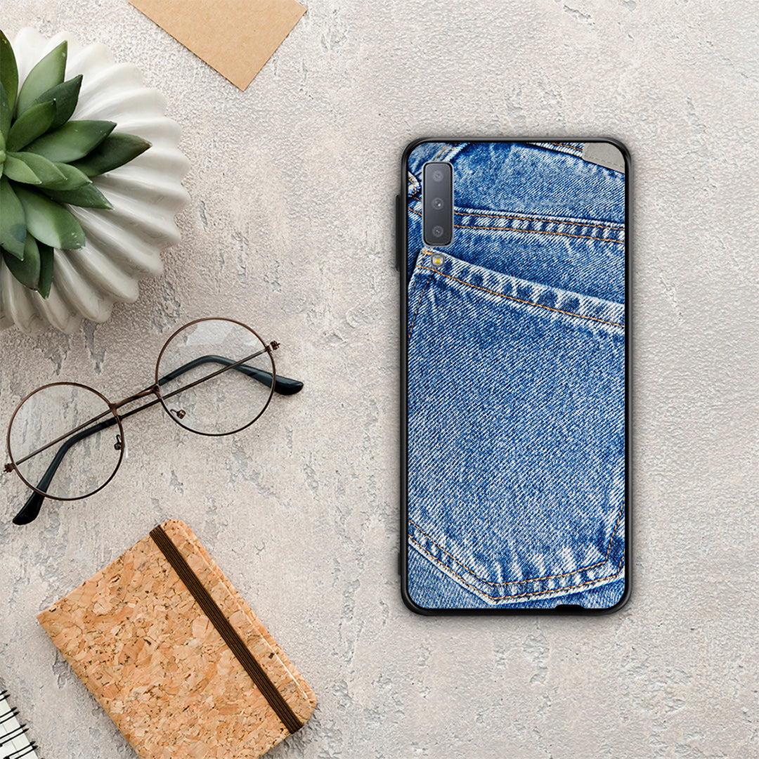 Jeans Pocket - Samsung Galaxy A7 2018 case