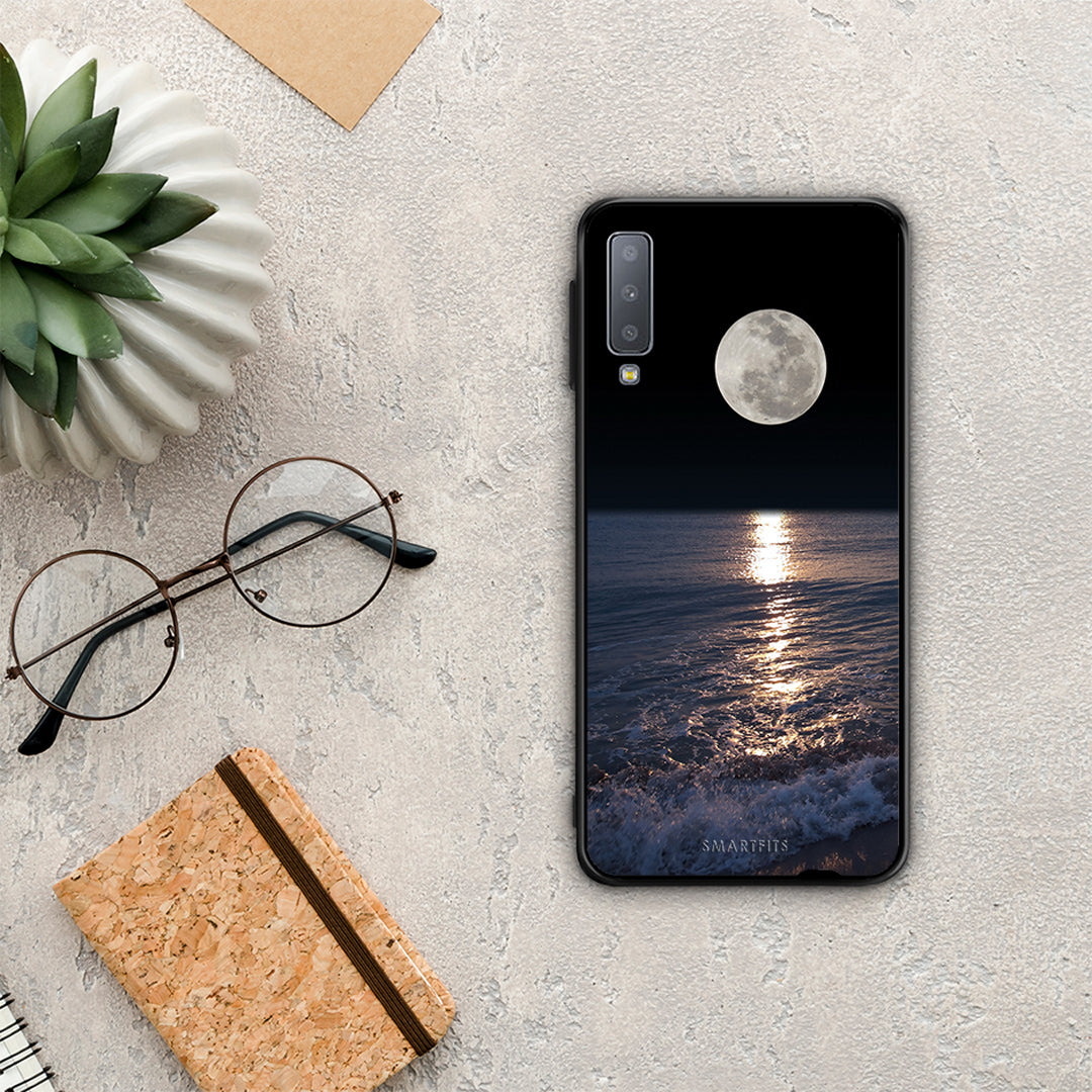 Landscape Moon - Samsung Galaxy A7 2018 case