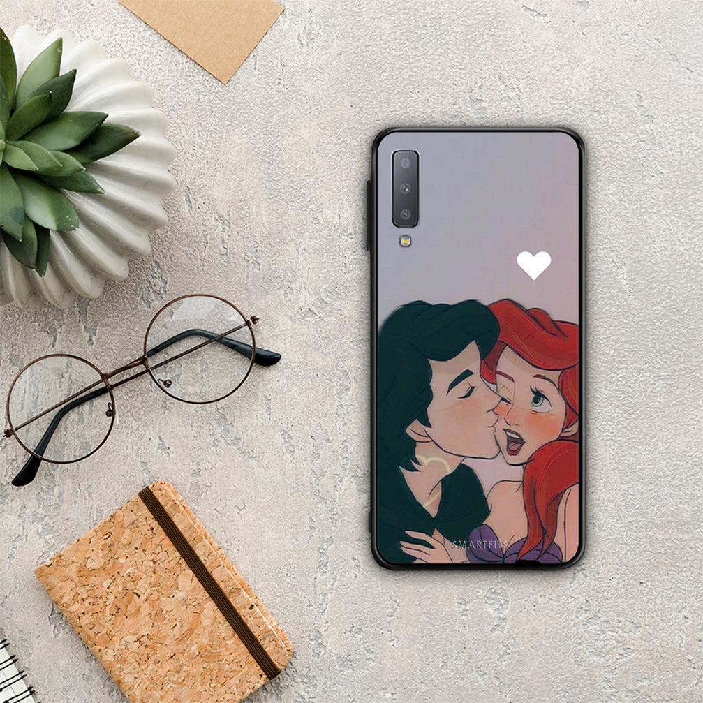 Mermaid Couple - Samsung Galaxy A7 2018 case