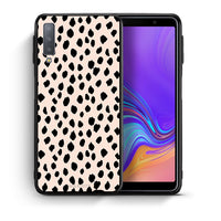 Thumbnail for Θήκη Samsung A7 2018 New Polka Dots από τη Smartfits με σχέδιο στο πίσω μέρος και μαύρο περίβλημα | Samsung A7 2018 New Polka Dots case with colorful back and black bezels