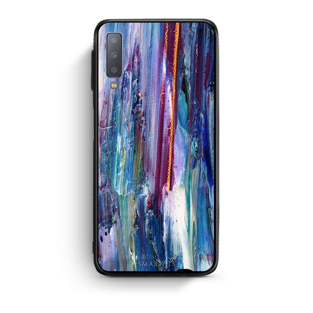 99 - samsung galaxy A7  Paint Winter case, cover, bumper