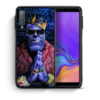 Thumbnail for Θήκη Samsung A7 2018 Thanos PopArt από τη Smartfits με σχέδιο στο πίσω μέρος και μαύρο περίβλημα | Samsung A7 2018 Thanos PopArt case with colorful back and black bezels